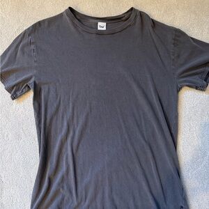 Aritizia Vintage Charcoal Grey Tee